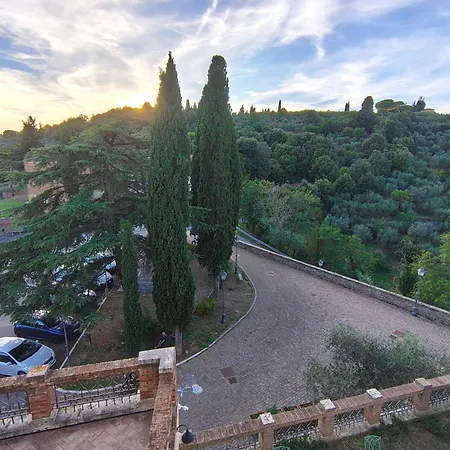 Tuscanflat Castle Lejlighed Scrofiano